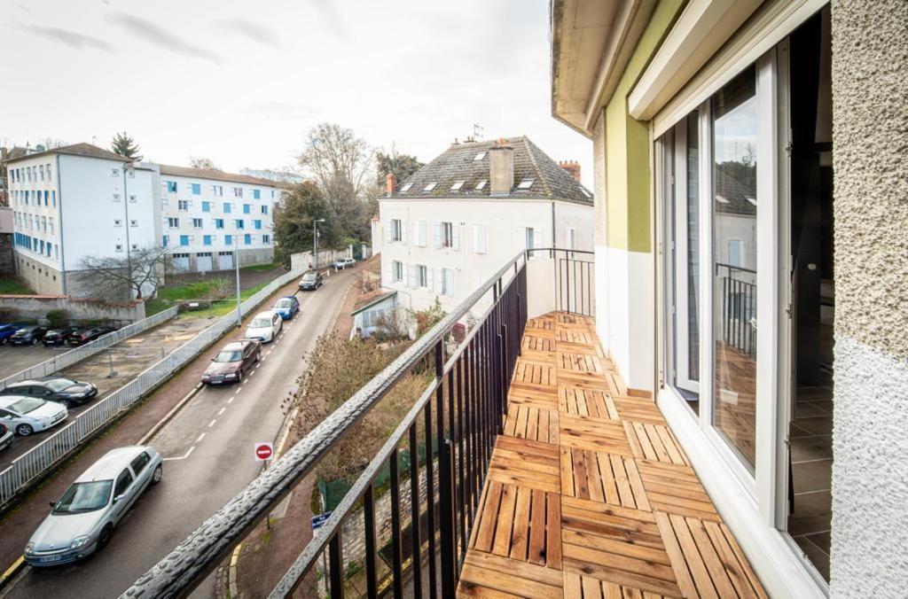 Beautifulhome Appartement Avec Balcon - Centre Ville ชาลง-ซูร์-ซอน ภายนอก รูปภาพ